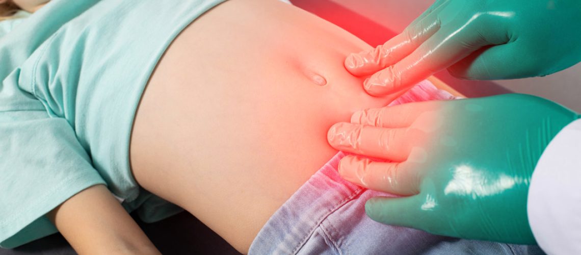 Distenção-abdominal